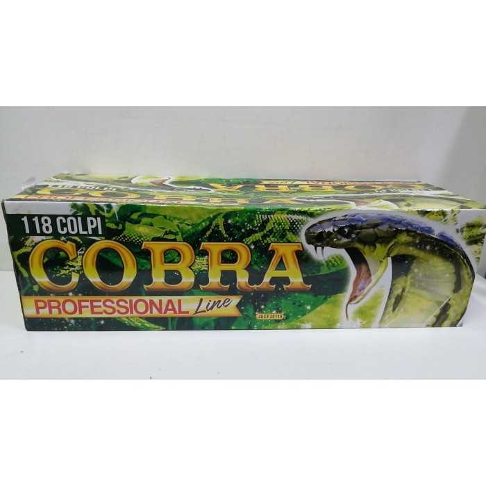 Vendita online Fuochi D'Artificio F2 COBRA - 118 SHOTS PROFESSIONALE costo  170,00 €  spedizione in 2-3 giorni