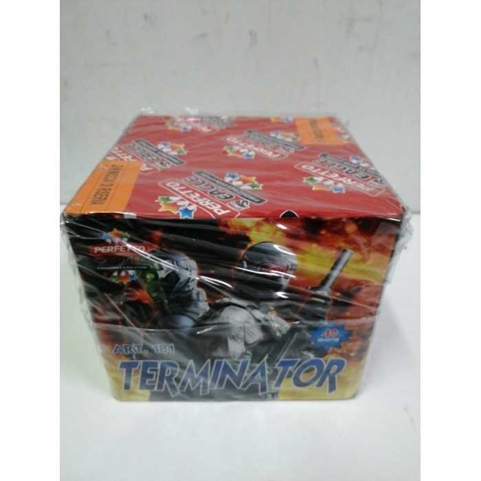 Vendita online Fuochi D'Artificio F2 TERMINATOR – 49 COLPI costo  28,90 €  spedizione in 2-3 giorni