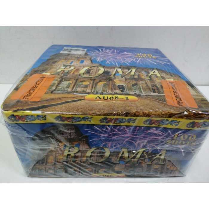 Vendita online Fuochi D'Artificio F2 ROMA  – 100 COLPI costo  32,90 €  spedizione in 2-3 giorni