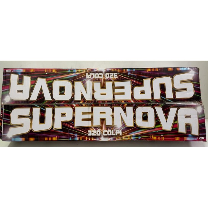 Vendita online Fuochi D'Artificio F2 SUPERNOVA 320 SHOTS F2 costo  220,00 €  spedizione in 2-3 giorni