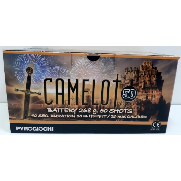 Vendita online Home CAMELOT  50SHOTS F2 costo  24,90 €  spedizione in 2-3 giorni
