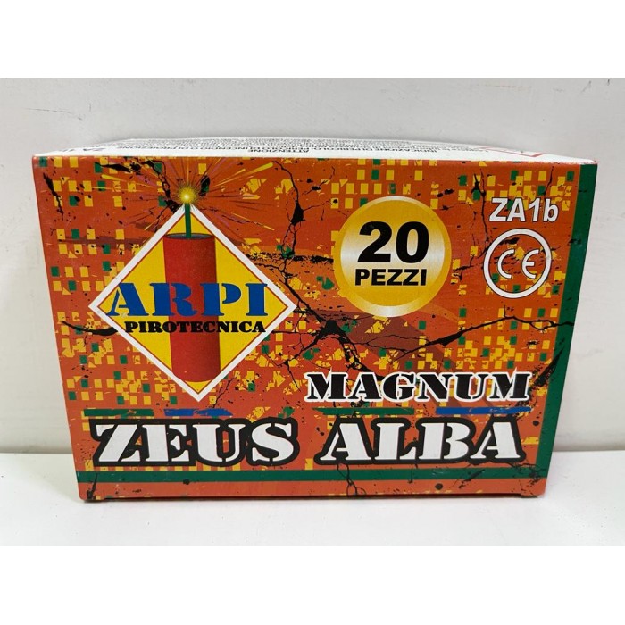 Vendita online ARTICOLI VARI F2 MAGNUM ZEUS ALBA 20 PEZZI F2 costo  4,00 €  spedizione in 2-3 giorni
