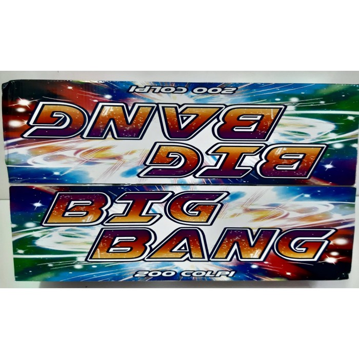 Vendita online Fuochi D'Artificio F2 BIG BANG 200 SHOTS F2 costo  94,90 €  spedizione in 2-3 giorni