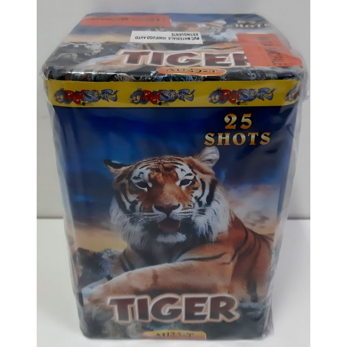 Vendita online Fuochi D'Artificio F2 TIGER 25 SHOTS F2 costo  29,90 €  spedizione in 2-3 giorni