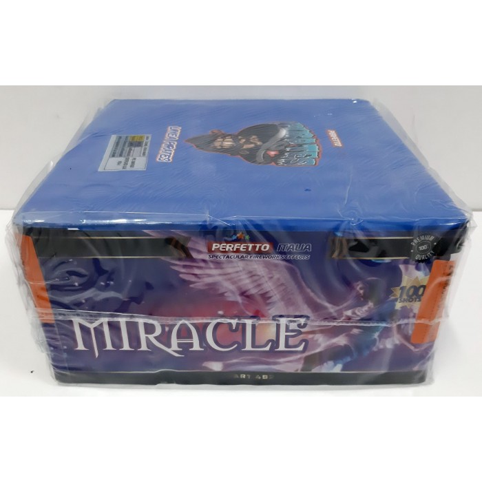 Vendita online Fuochi D'Artificio F2 MIRACLE 100 SHOTS F2 costo  44,00 €  spedizione in 2-3 giorni
