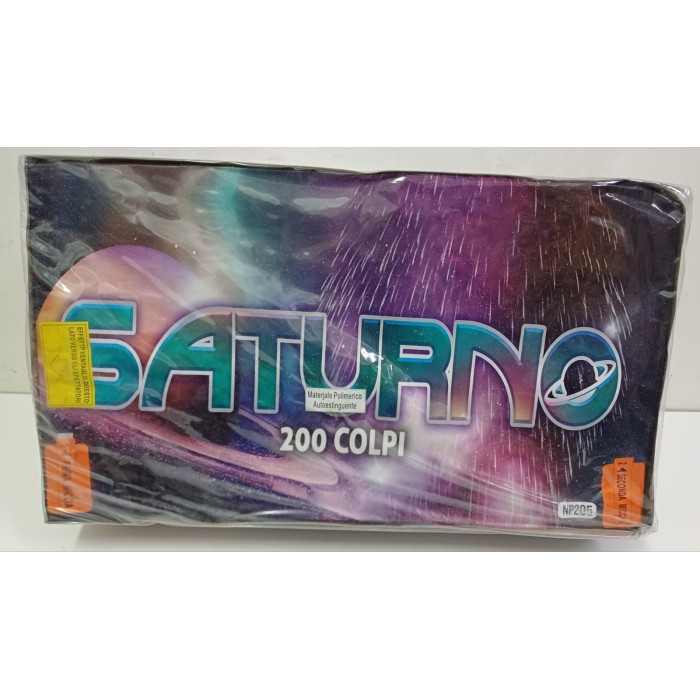 Vendita online Fuochi D'Artificio F2 SATURNO 200 COLPI costo  110,00 €  spedizione in 2-3 giorni
