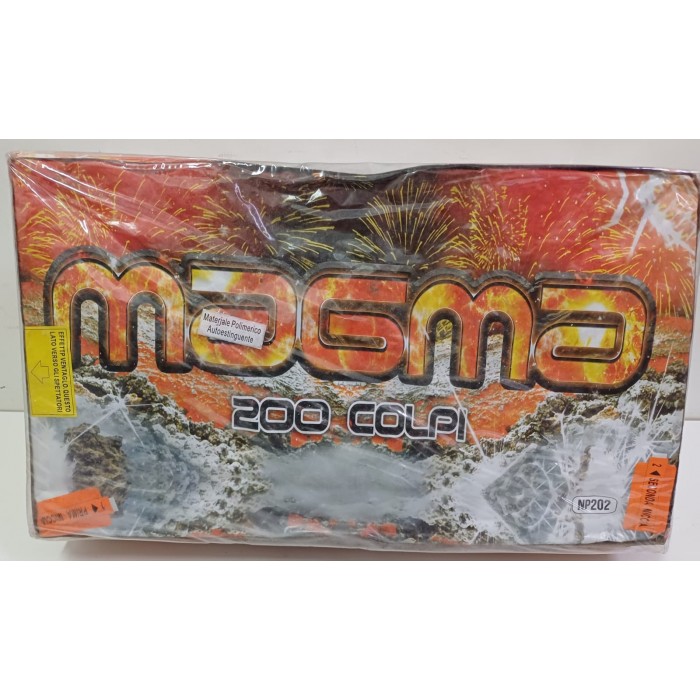 Vendita online Fuochi D'Artificio F2 MAGMA 200 COLPI F2 costo  110,00 €  spedizione in 2-3 giorni
