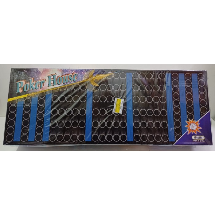 Vendita online Fuochi D'Artificio F2 POKER HOUSE 150 SHOTS costo  195,00 €  spedizione in 2-3 giorni