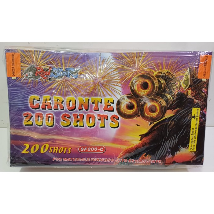 Vendita online Fuochi D'Artificio F2 CARONTE 200 SHOTS costo  94,90 €  spedizione in 2-3 giorni