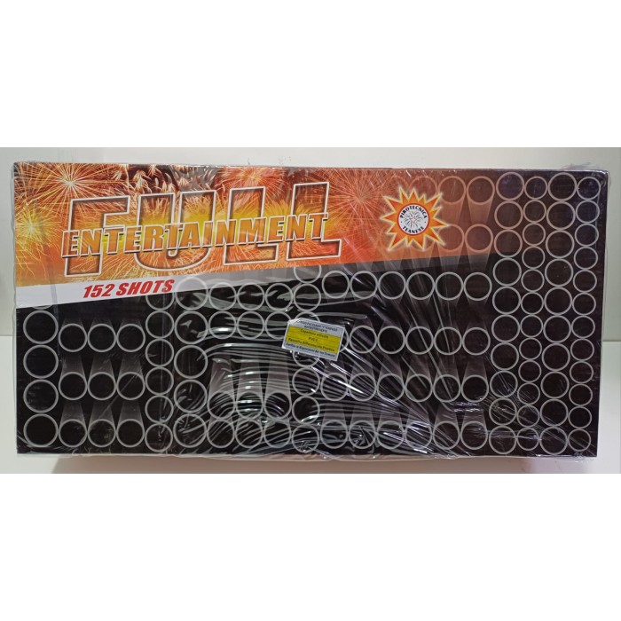 Vendita online Fuochi D'Artificio F2 FULL ENTERTAINMENT 152 SHOTS costo  160,00 €  spedizione in 2-3 giorni