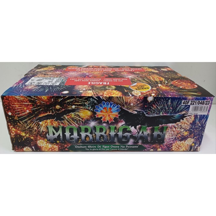 Vendita online Fuochi D'Artificio F2 MORRIGAN 206 SHOTS costo  210,00 €  spedizione in 2-3 giorni