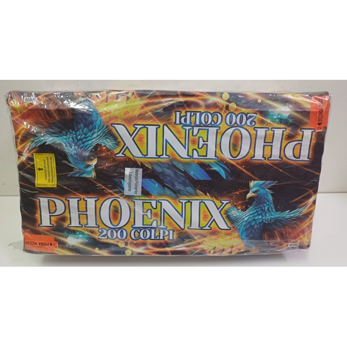 Vendita online Fuochi D'Artificio F2 PHOENIX 200 SHOTS costo  95,00 €  spedizione in 2-3 giorni