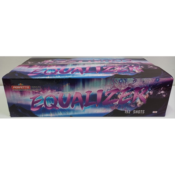 Vendita online Fuochi D'Artificio F2 EQUALIZER 152 SHOTS costo  170,00 €  spedizione in 2-3 giorni