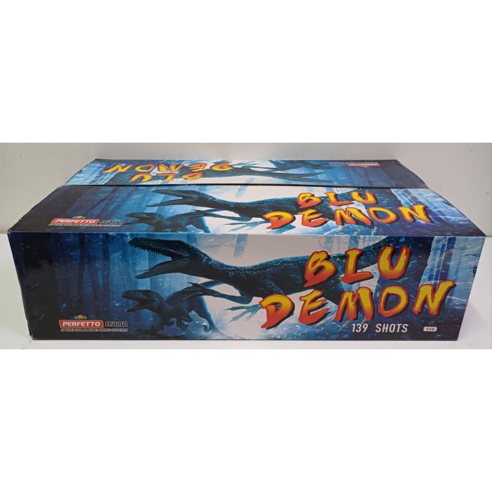 Vendita online Fuochi D'Artificio F2 BLU DEMON 139 SHOTS costo  170,00 €  spedizione in 2-3 giorni