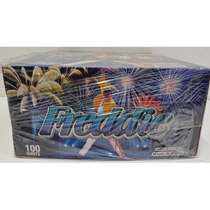 Vendita online Fuochi D'Artificio F2 FREDDIE 100 SHOTS costo  84,90 €  spedizione in 2-3 giorni