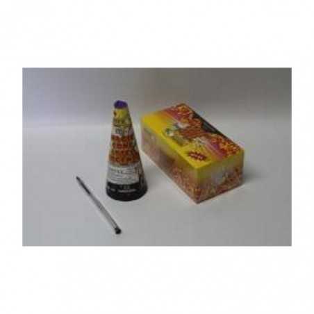 VULCANO 60 SEC. ARGENTO ALTO 15 CM 2PZ