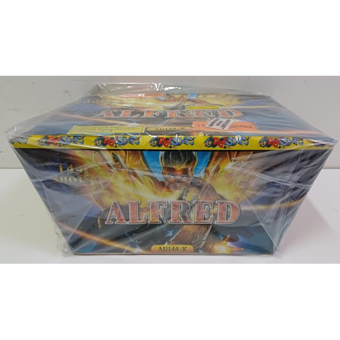 Vendita online Fuochi D'Artificio F2 ALFRED 144 SHOTS costo  44,90 €  spedizione in 2-3 giorni