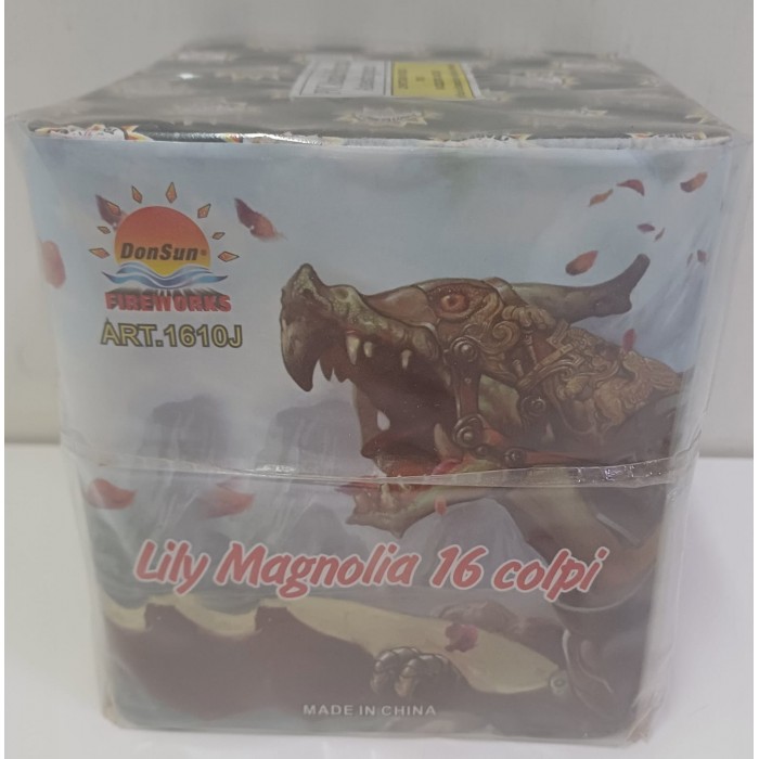 Vendita online Fuochi D'Artificio F2 LILY MAGNOLIA 16 SHOTS costo  12,90 €  spedizione in 2-3 giorni