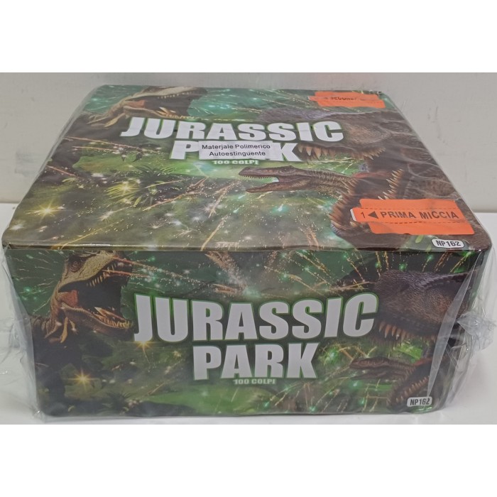 Vendita online Fuochi D'Artificio F2 JURASSIC PARK  100 SHOTS costo  32,90 €  spedizione in 2-3 giorni