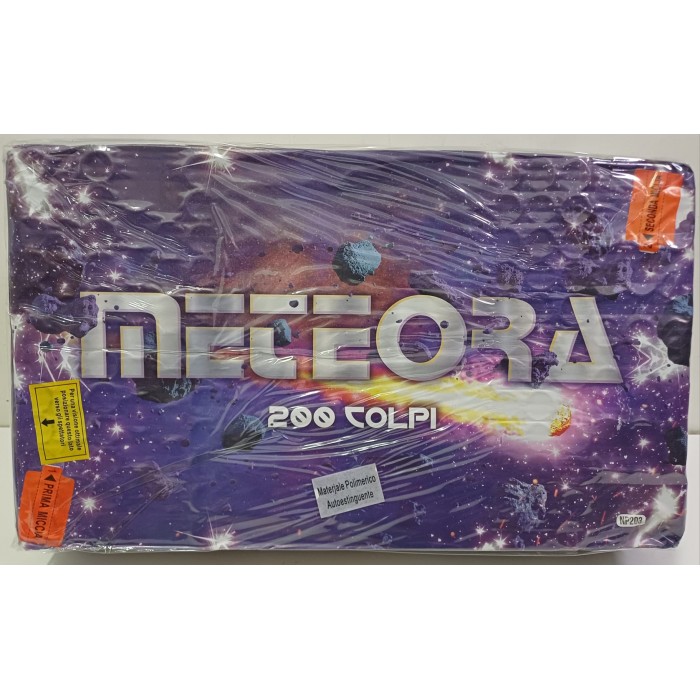 Vendita online Fuochi D'Artificio F2 METEORA 200 SHOTS costo  84,90 €  spedizione in 2-3 giorni