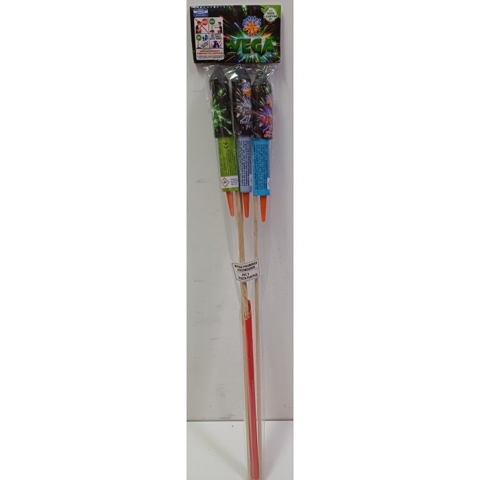 Vendita online Fuochi D'Artificio F2 RAZZO VEGA costo  12,90 €  spedizione in 2-3 giorni