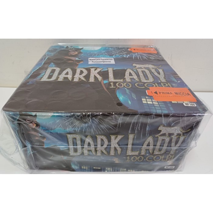 Vendita online Fuochi D'Artificio F2 DARK LADY - 100 COLPI costo  36,90 €  spedizione in 2-3 giorni