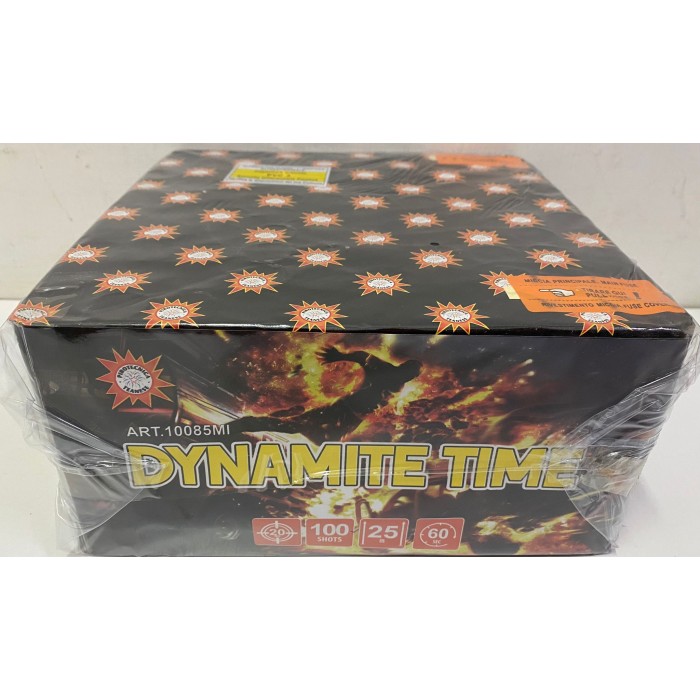 Vendita online Fuochi D'Artificio F2 DYNAMITE TIME 100SHOTS costo  44,90 €  spedizione in 2-3 giorni