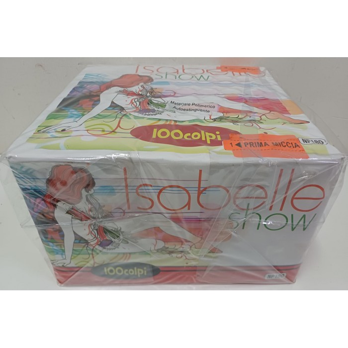 Vendita online Fuochi D'Artificio F2 ISABELLE 100 SHOTS costo  34,90 €  spedizione in 2-3 giorni