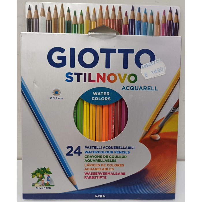 Vendita online CARTOLERIA GIOTTO STILNUOVO ACQUARELL costo  14,90 €  spedizione in 2-3 giorni