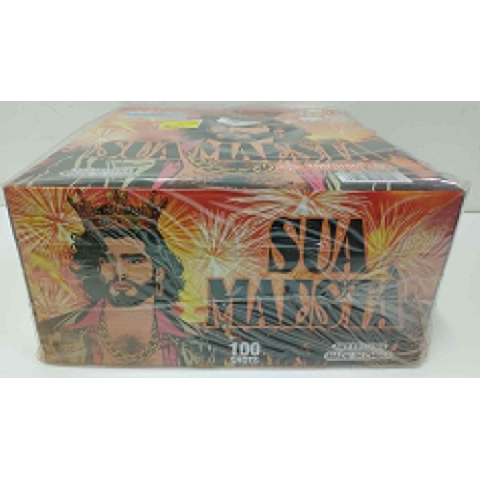 Vendita online Fuochi D'Artificio F2 SUA MAESTA 100 SHOTS F2 costo  85,00 €  spedizione in 2-3 giorni
