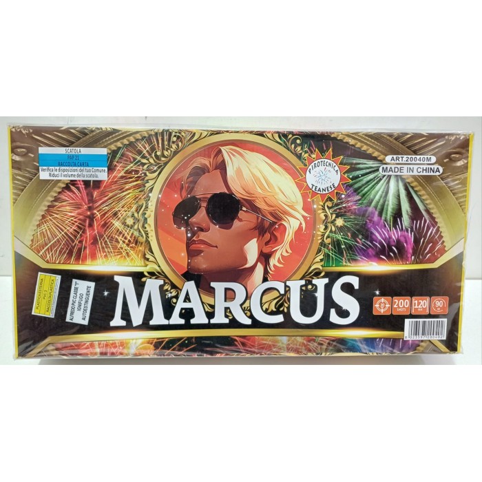 Vendita online Fuochi D'Artificio F2 MARCUS 200 SHOTS F2 costo  79,90 €  spedizione in 2-3 giorni
