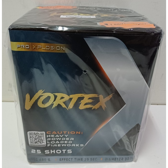 Vendita online Fuochi D'Artificio F2 VORTEX 25 SHOTS costo  37,50 €  spedizione in 2-3 giorni