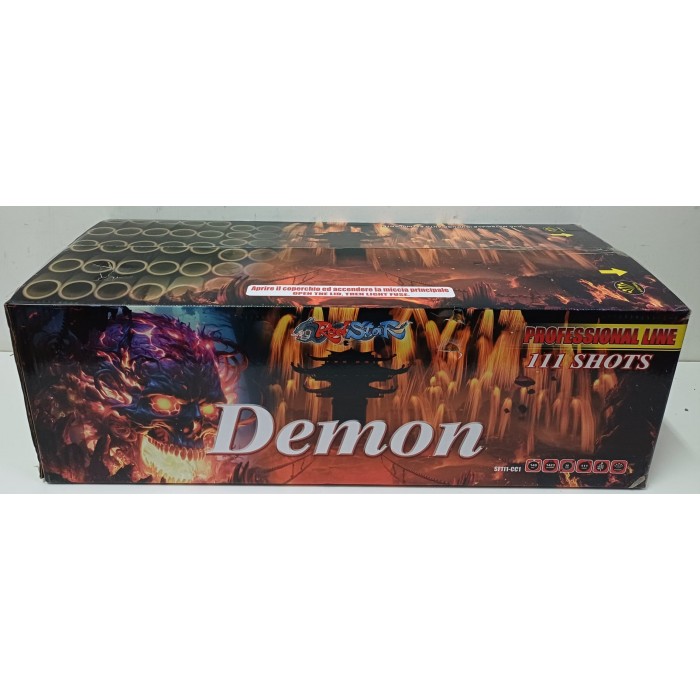 Vendita online Fuochi D'Artificio F2 DENON 111 SHOTS PROFESSIONALE costo  180,00 €  spedizione in 2-3 giorni