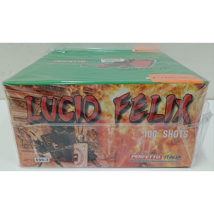 Vendita online Fuochi D'Artificio F2 LUCIO FELIX 100 SHOTS costo  32,00 €  spedizione in 2-3 giorni