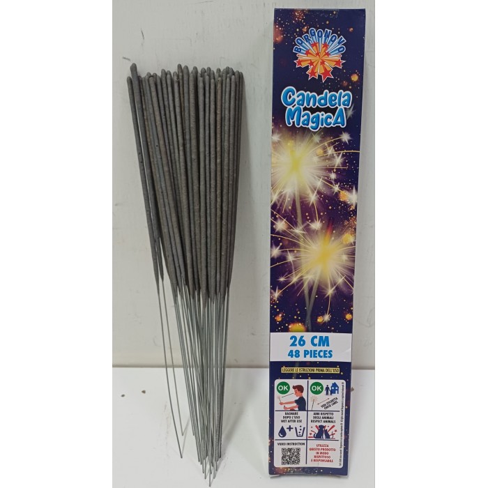 Vendita online ARTICOLI VARI F2 CANDELA MAGICA costo  7,90 €  spedizione in 2-3 giorni