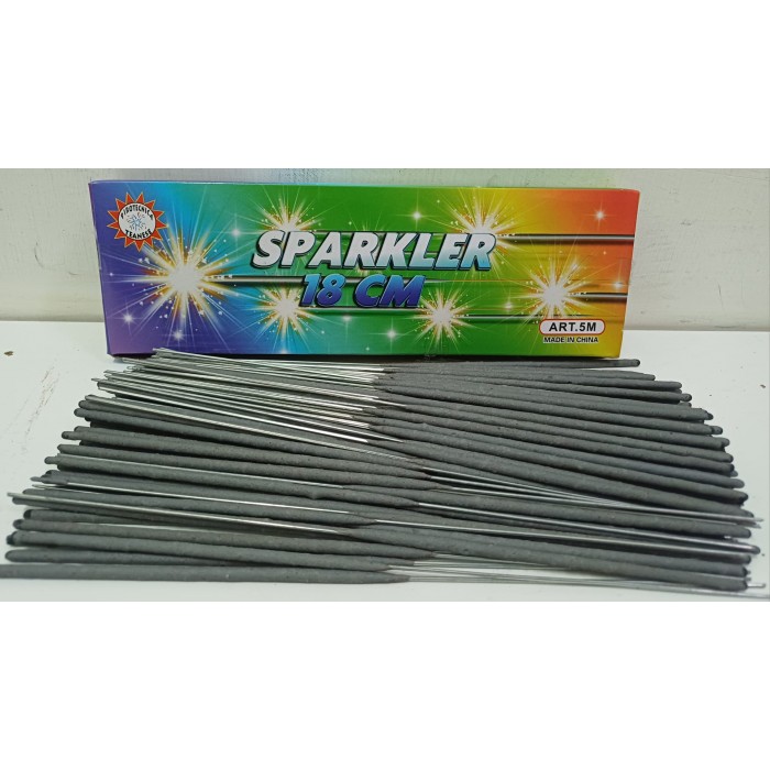 Vendita online Prodotti Libera Vendita SPARKLER 18 CM 140 PZ costo  5,50 €  spedizione in 2-3 giorni