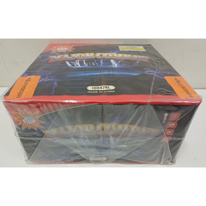 Vendita online Fuochi D'Artificio F2 MAJOR COMBAT 100 SHOTS costo  34,90 €  spedizione in 2-3 giorni