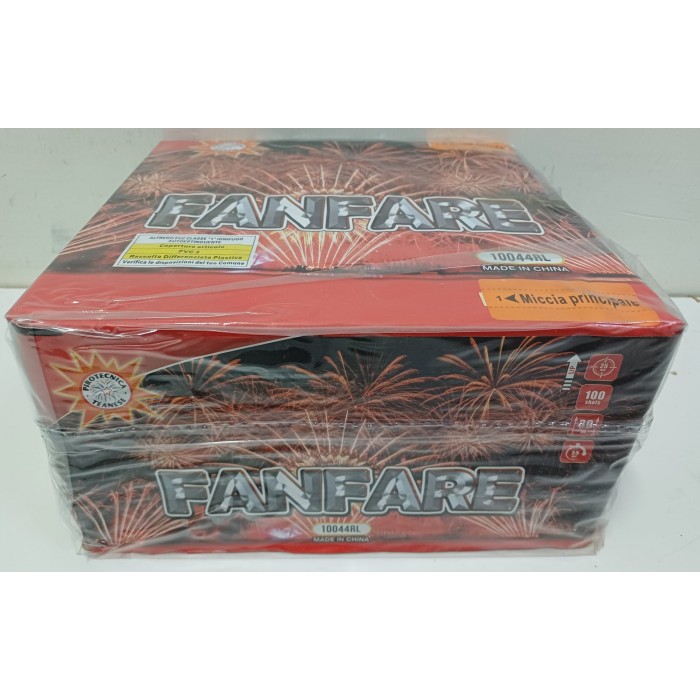 Vendita online Fuochi D'Artificio F2 FANFARE 100 SHOTS costo  29,90 €  spedizione in 2-3 giorni