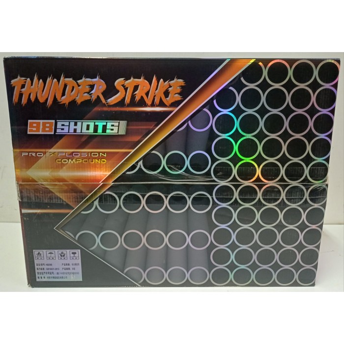 Vendita online Fuochi D'Artificio F2 PRO XPLOSION THUNDER STRIKE 98 SHOTS costo  150,00 €  spedizione in 2-3 giorni