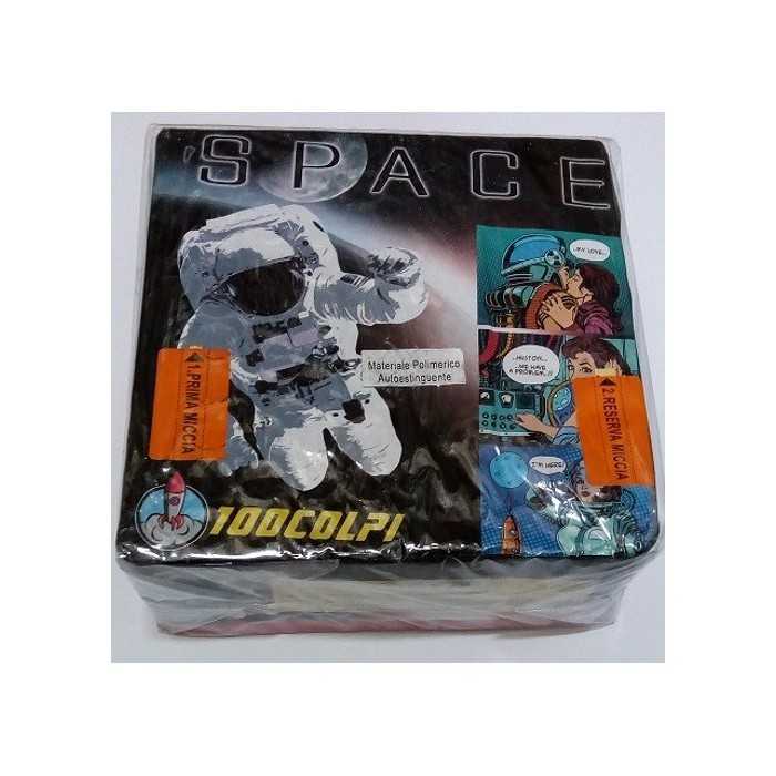 Vendita online Fuochi D'Artificio F2 SPACE  - 100 COLPI costo  32,90 €  spedizione in 2-3 giorni