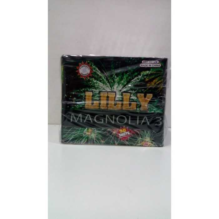 Vendita online Fuochi D'Artificio F2 LILLY MAGNOLIA  BIG  3   90  COLPI costo  39,90 €  spedizione in 2-3 giorni