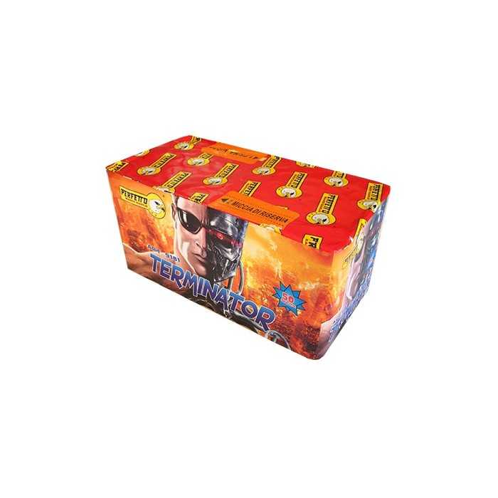 Vendita online Fuochi D'Artificio F2 TERMINATOR – 50 Lanci costo  29,90 €  spedizione in 2-3 giorni