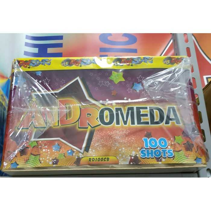 Vendita online Fuochi D'Artificio F2 ANDROMEDA – 100 COLPI PROFESSIONALE costo  94,90 €  spedizione in 2-3 giorni