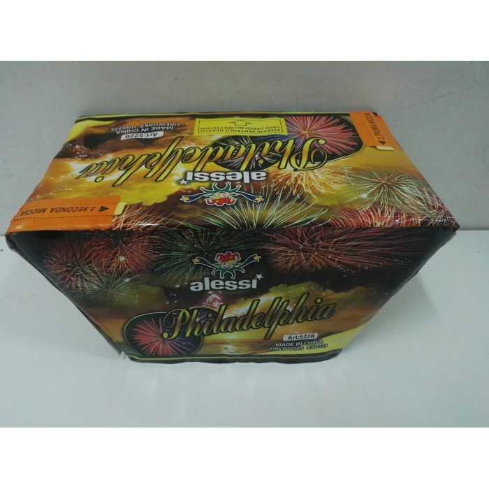 Vendita online Fuochi D'Artificio F2 PHILADELPHIA – 50 Lanci costo  26,90 €  spedizione in 2-3 giorni