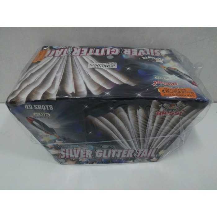 Vendita online Fuochi D'Artificio F2 SILVER GLITTER TAIL – 50 Lanci costo  26,90 €  spedizione in 2-3 giorni