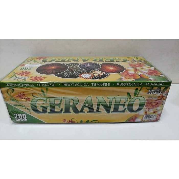 Vendita online Fuochi D'Artificio F2 GERANEO  - 200 COLPI costo  84,90 €  spedizione in 2-3 giorni