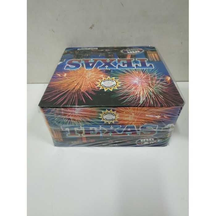 Vendita online Fuochi D'Artificio F2 TEXAS - 100 COLPI costo  34,90 €  spedizione in 2-3 giorni