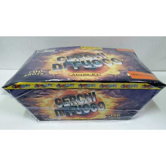 Vendita online Fuochi D'Artificio F2 CERCHI DI FUOCO - 100 COLPI costo  39,90 €  spedizione in 2-3 giorni